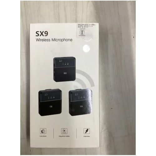 Wireless Microphone for PC/iPhone, All Smartphones & Camera Collar Mic (2 Microphones 1 Receiver) Ultra-Long Life 360 ° Noise Reduction - Multicolor