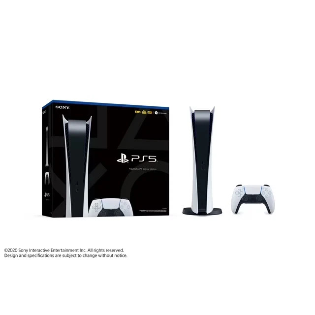 Sony PS5 Digital Edition Console - White NEW