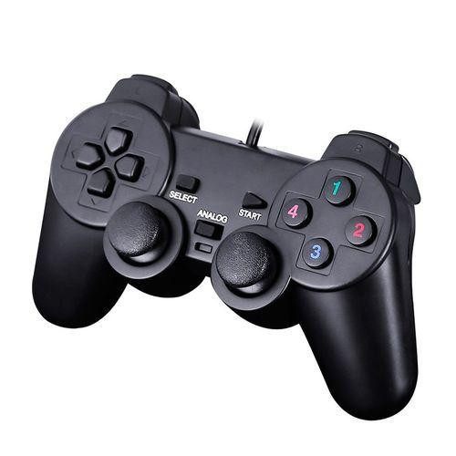 Controller Game Pads single Shock - Black