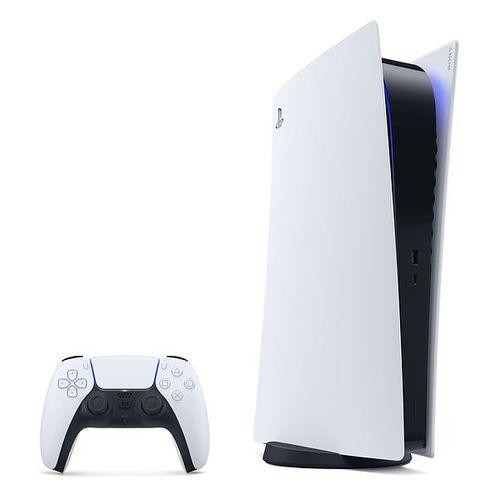 PS5 Console Standard with One Controller with FC24 Installed (Refurbished) - White