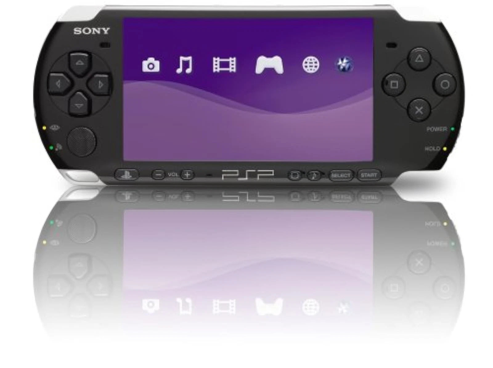 Portable PSP Core Pack System Brand New with 30 Games - Piano Black