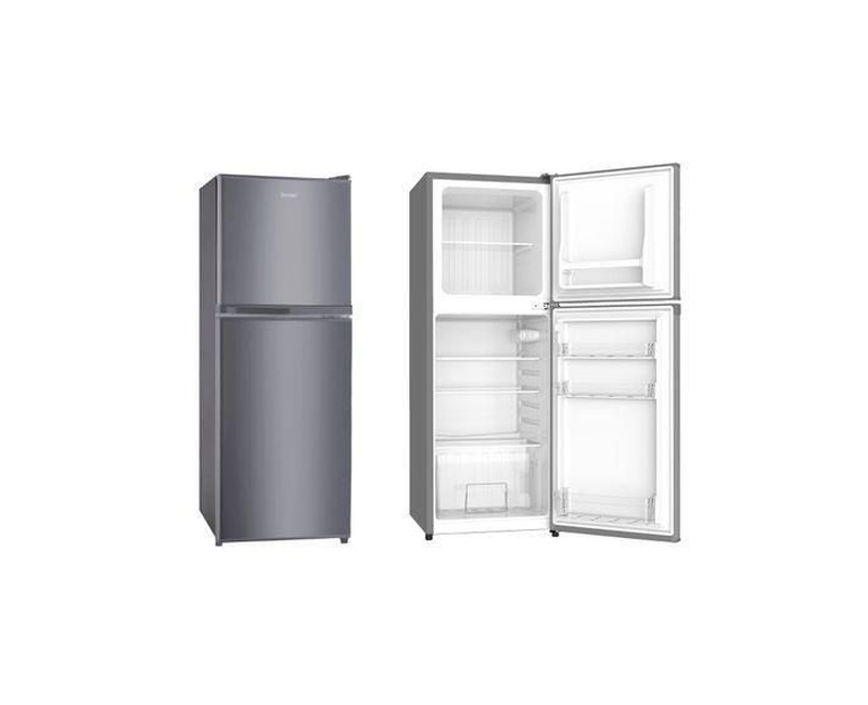 SMARTEC 160Ltrs (SD16DR) Double Door Refrigerator, Large Capacity Freeze 160 Ltrs