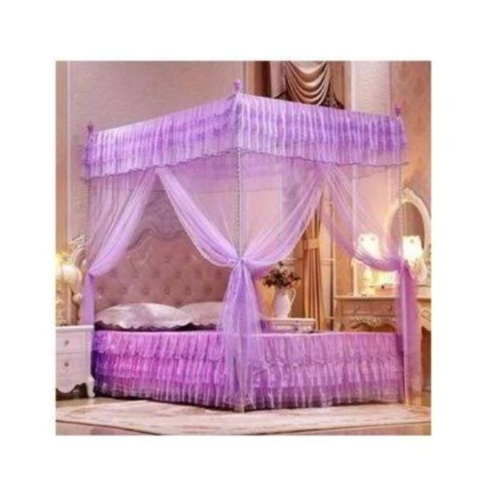 Mosquito Net with Stands - Purple