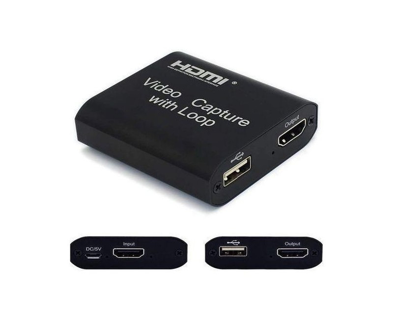Hdmi Video Capture Card With Loop Out