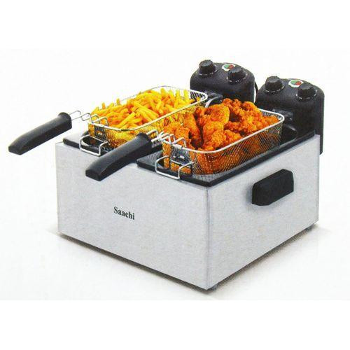 Stainless Steel Electric Deep Fryer Double – 6.0Litres