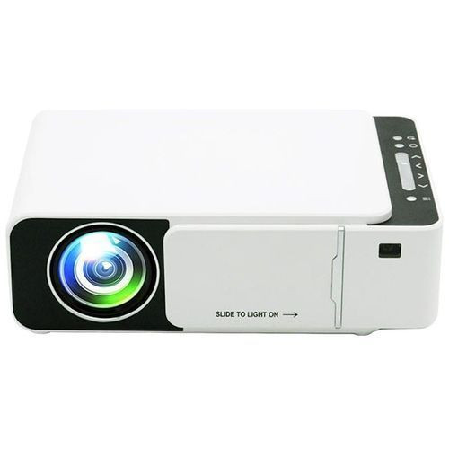 Portable Home LED Cinema Theatre FHD Wi-Fi Projector Machine - White