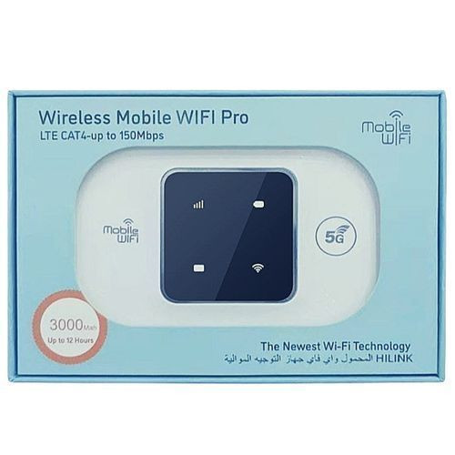 Hilink Hw52 Pro 5G Mifi 3000mAh black - White