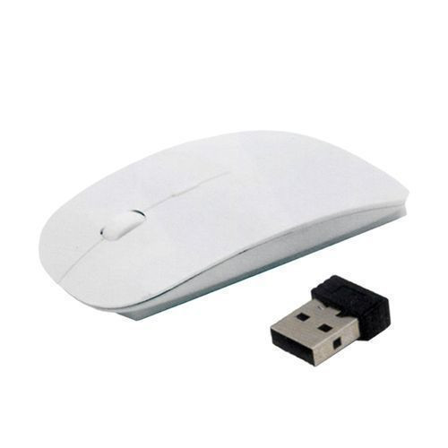 Wireless With USB Receiver Mouse - White