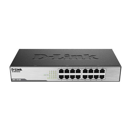 D-Link 16 Port network switch - Black