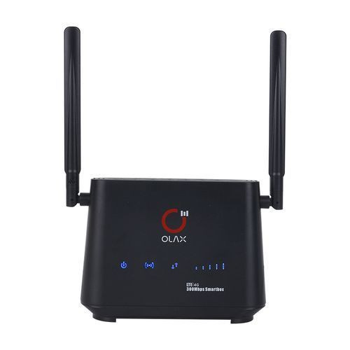 Rechargeable 4g+ 300mbps Cpe Simcard Router - Black