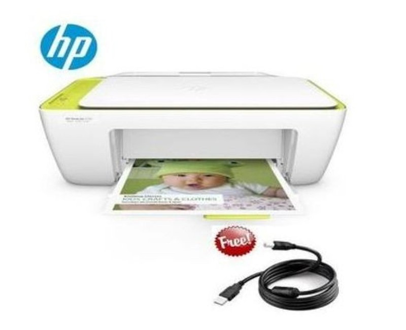 DeskJet 2320 Ink Advantage All-in-One Printer + Free Printer Cable - White