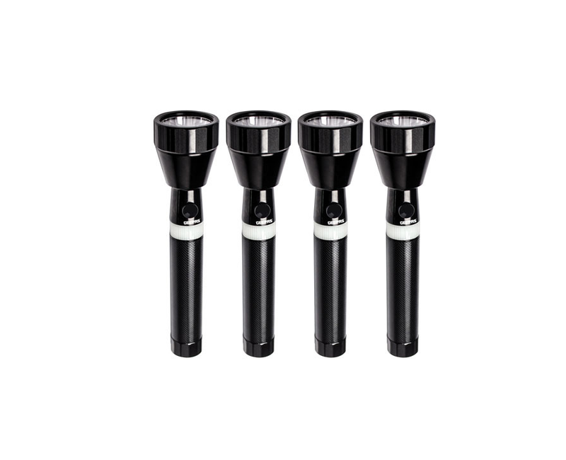 GFL 4668 Rech. Flashlight 4 PCS Combo Small each