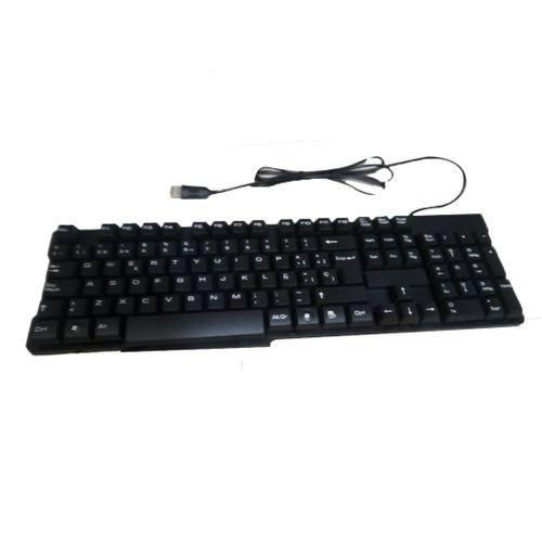 Computer Office Key Board For Instant Use-Multicolor