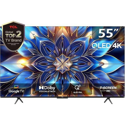 55 Inch 4K Quantam Dot Q Led Android Smart Television-Black