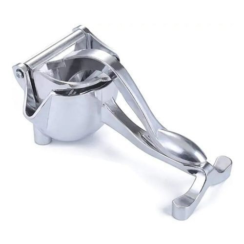 Stainless Steel Lemon Orange Manual Fruit Press Squeezer Juicer Extractor - Silver.