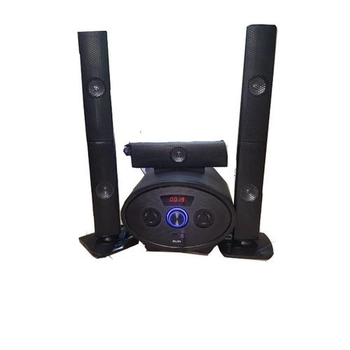 3.1 Multimedia Speaker System With Clear Sound And Wireless Function Plus Remote Control-Black