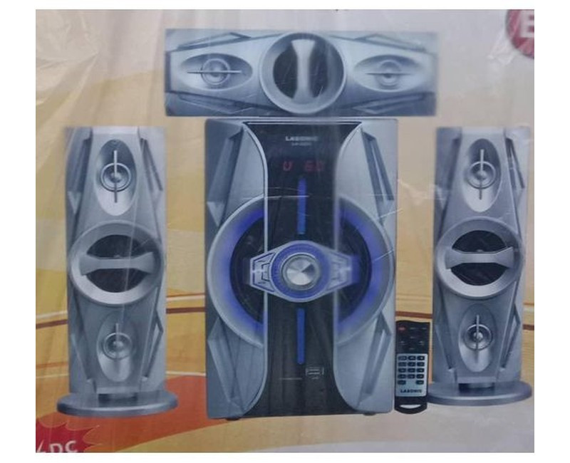 3.1 Multimedia Speaker Subwoofer With Remote Control - Multicolor