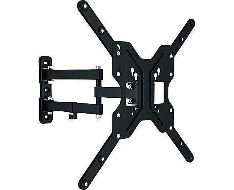 Rotating 14– 55 Inches Full Motion Wall Mount TV Bracket - Black