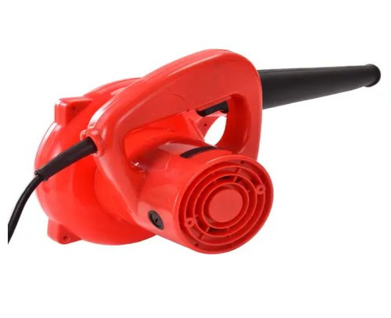 High Efficient Electric Dust Leaves Blower With A Long Nozzle And Powerful Motor-Red