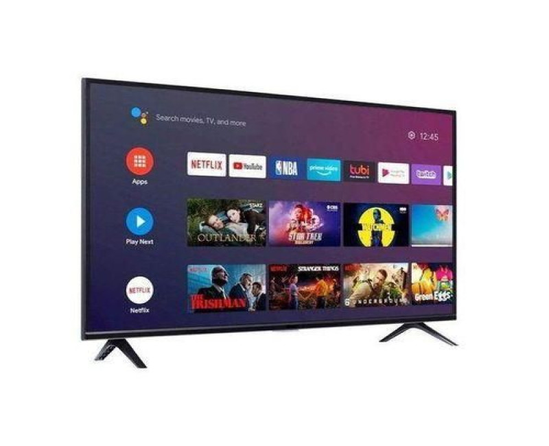 Saachi Full Screen Frameless HD Display 43 Inch Smart Television With Youtube Netflix Facebook-Black