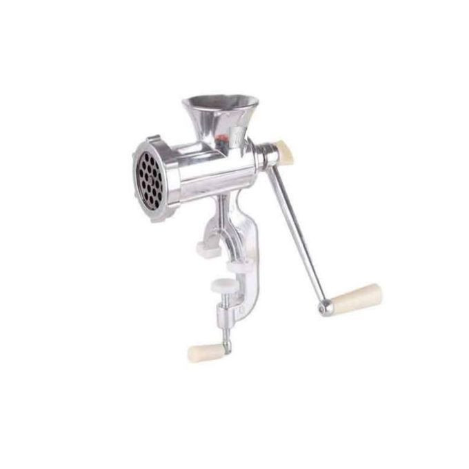 Multifunctional Manual Meat Mincer Chopper-Silver