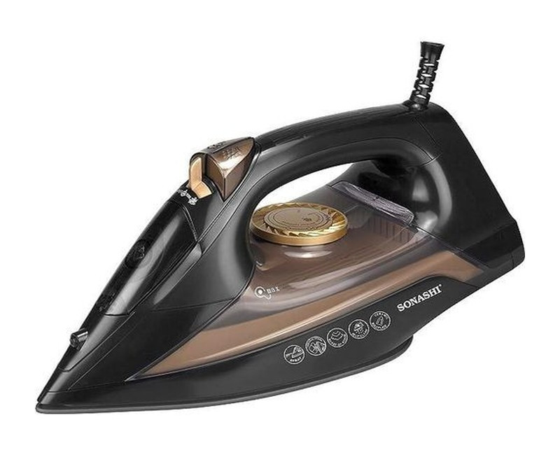 Electric Steam Iron With Burst Function-Multicolour