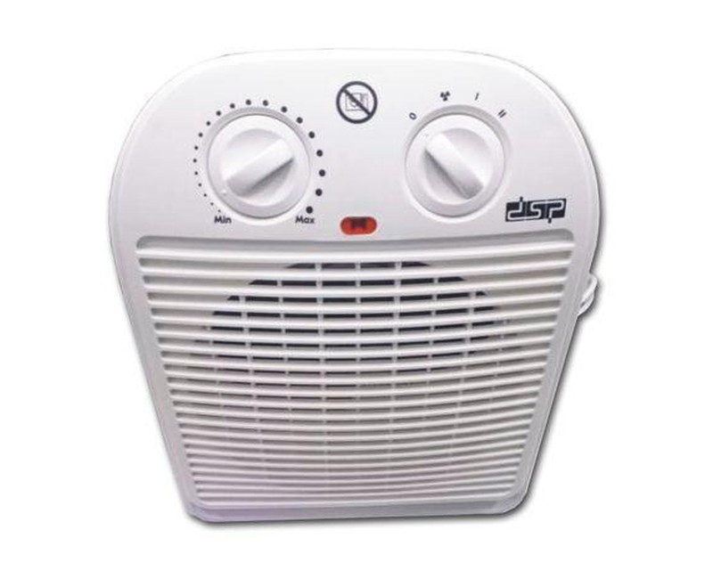 2 In 1 Fan Heater For Cooling Rooms When Hot And Heating The Room When Cold - White