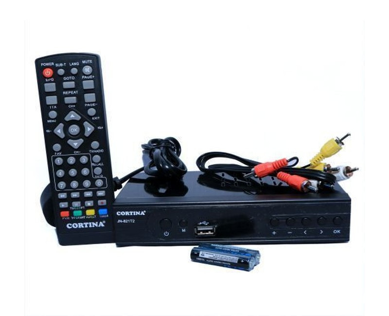 UCC Certified Free To Air Digital Decoder - Black