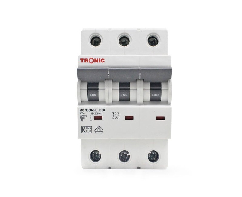 MCB THREE POLE 6KA 50AMP MC 3050-6K