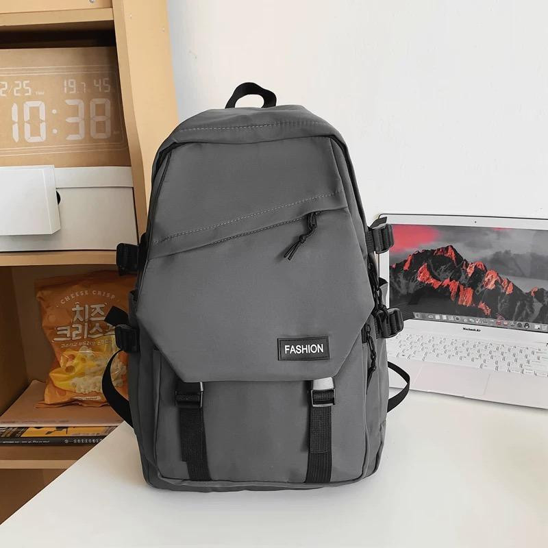 Laptop Backpack School Bag Luggage Travel Bag - Grey