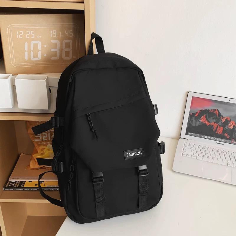 Laptop Backpack School Bag Luggage Travel Bag - Black