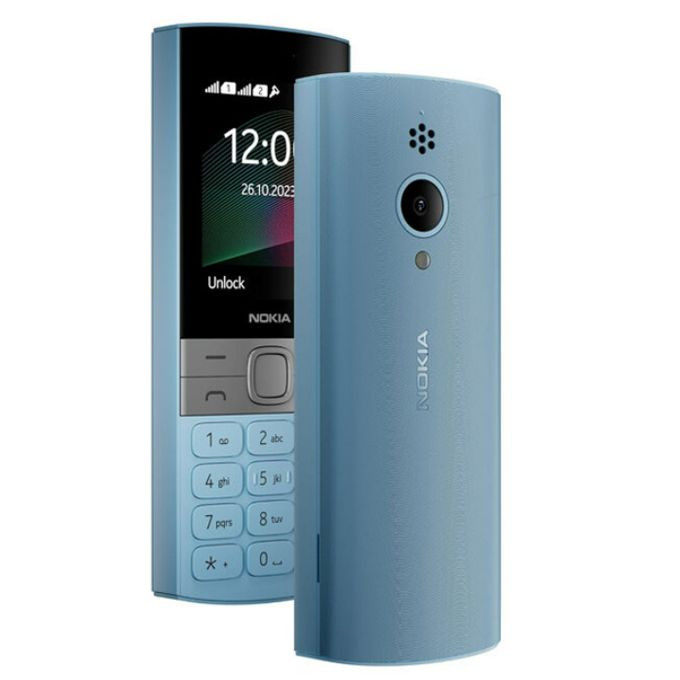 Nokia 150 (2023) 2.4" display Dual SIM Long Lasting Battery Wireless FM Radio - Blue