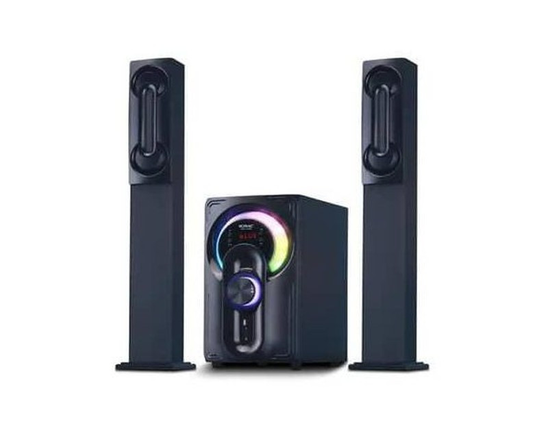 2.1 Multimedia Wireless Home Theatre System Subwoofer With Extra Bass-Black