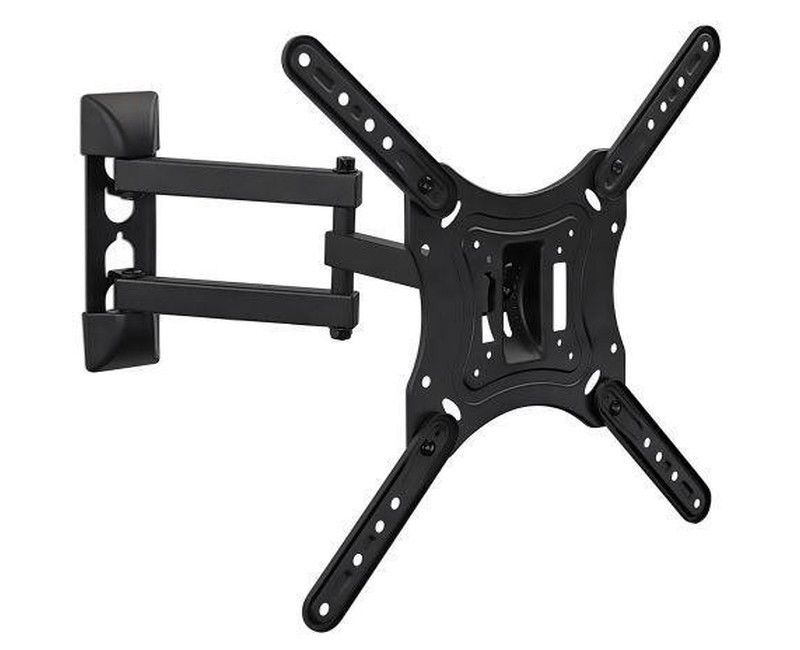 General 14"-55" Swivel, Tilt & Adjustable Full Motion TV Wall Mount Bracket - Black