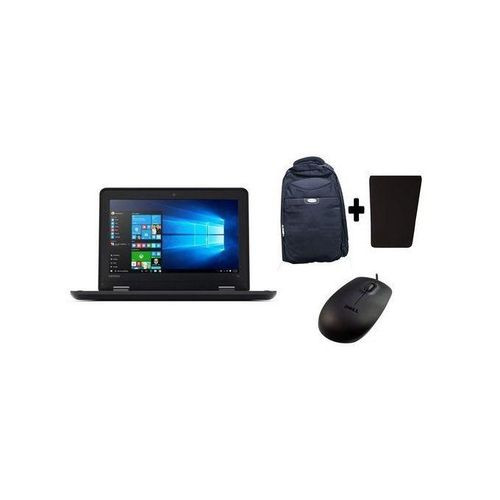 RENEWED Refurbished Think Pad ThinkPad 11e Mini Laptop,11.6 Inch Screen, 4GB RAM,500GB HDD Plus Free Bag and Mouse - Black
