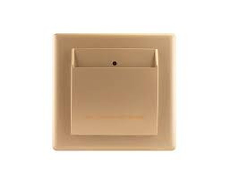 KEY CARD SWITCH 30A 220V GOLD TD 5165-GO