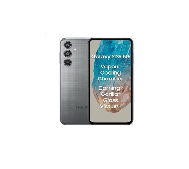 Galaxy M35 - 5G 6.6" 6GB RAM 128GB ROM 50MP 6000mAh - Thunder Grey