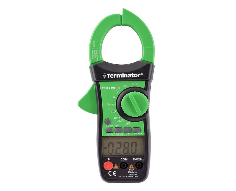 Multimeter Digital Clamp Terminator TCM7195 TCM7195