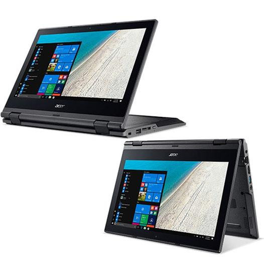 Touch Screen Spin X360 Mini Laptop ,2 in 1,(Tablet Mode) 4GB RAM,128GB SSD,11.6 Inch,Black,Renewed