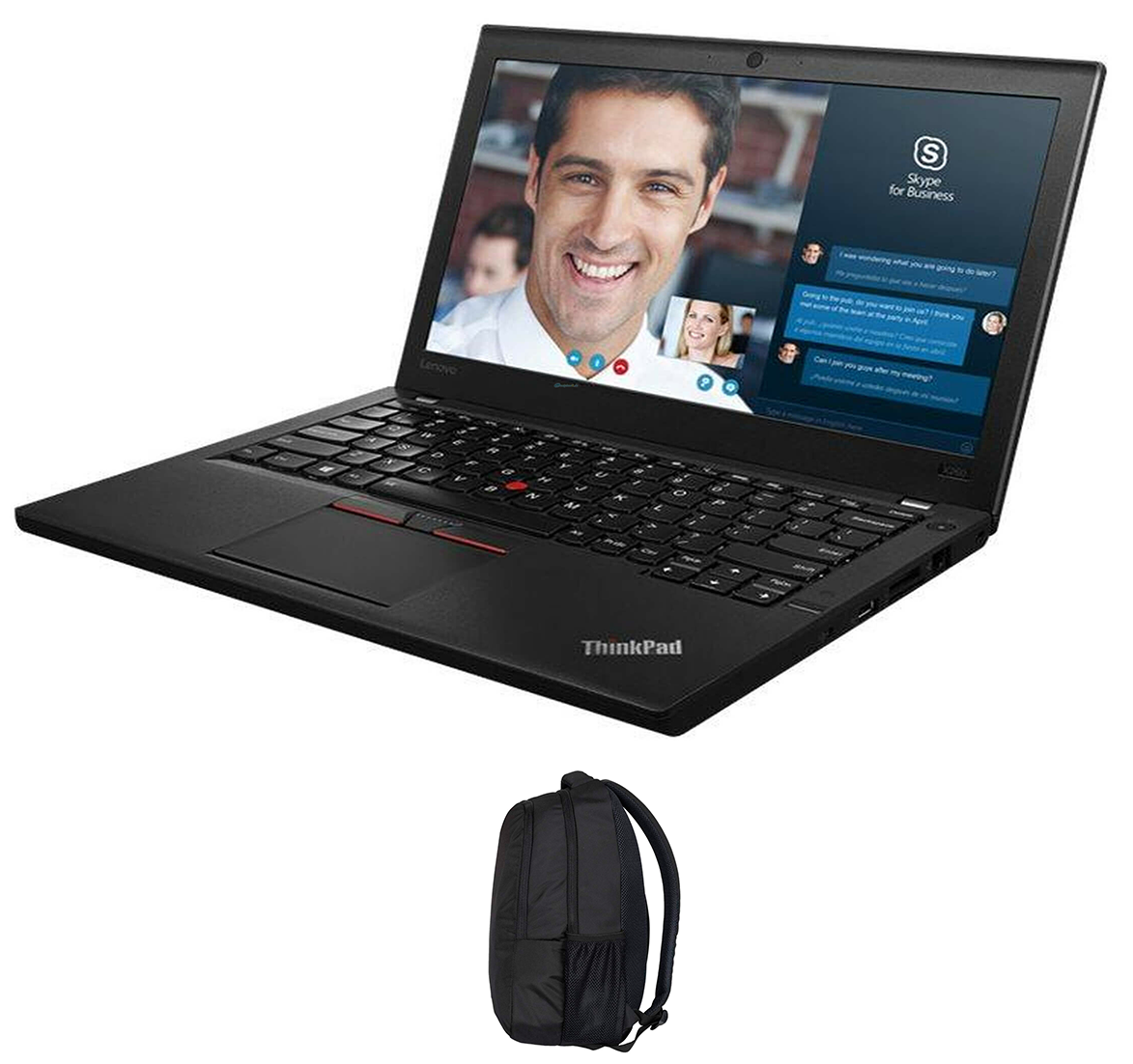 X260/X270 Laptop, Intel Core i5-6th Generation CPU, 8GB RAM, 256GB SSD, 12.5 inch Refurbished Plus Bag