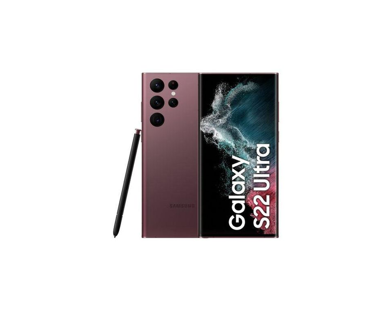 Galaxy S22 Ultra 5G 6.8" 8GB RAM 512GB ROM 108MP 5000mAh - Burgundy