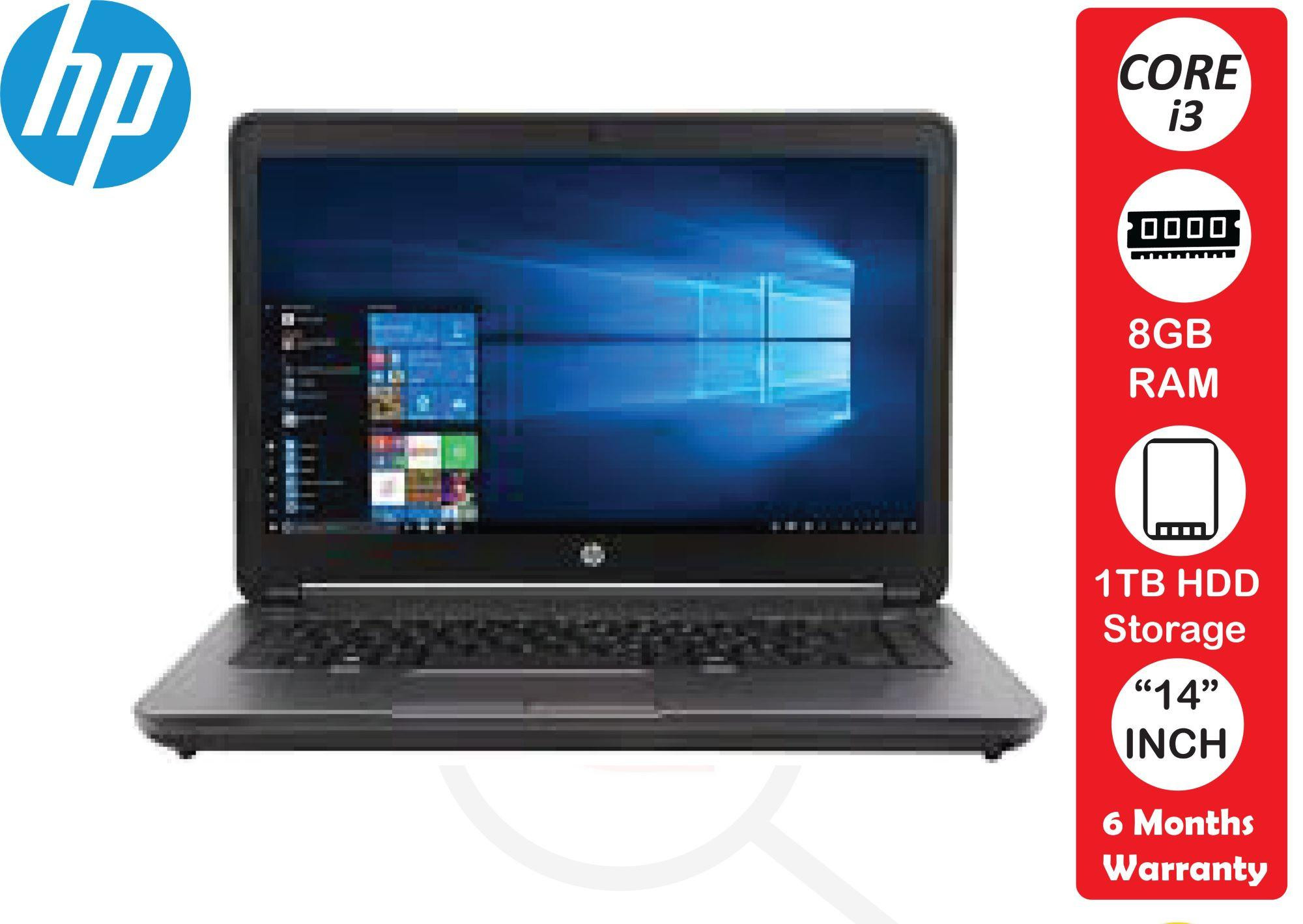 Refurbished Probook 640 Core i3 8GB Ram 1TB HDD 14" Screen Black