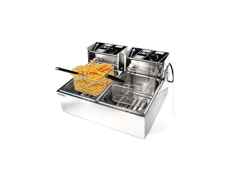 Double Deep Fryer 12 litres
