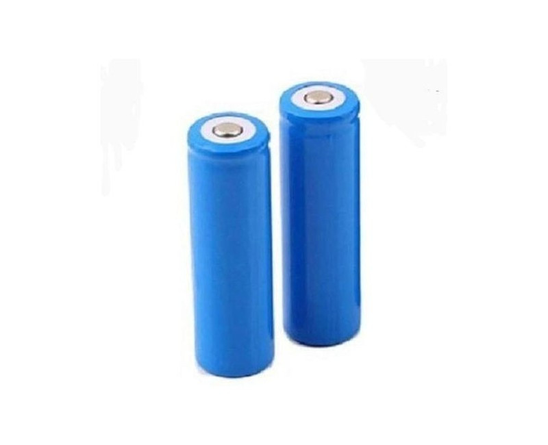 3.7v 1Pair Rechargeable Batteries - Blue
