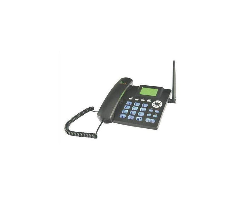 SQ LS930 Dual Sim Gsm Wireless Landline Desktop Phone - Black