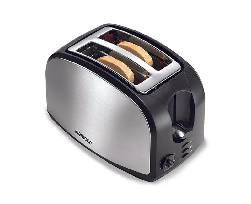 Kenwood 2 Slot Toaster- Inox with Defrost Function - TCM01.A0BK