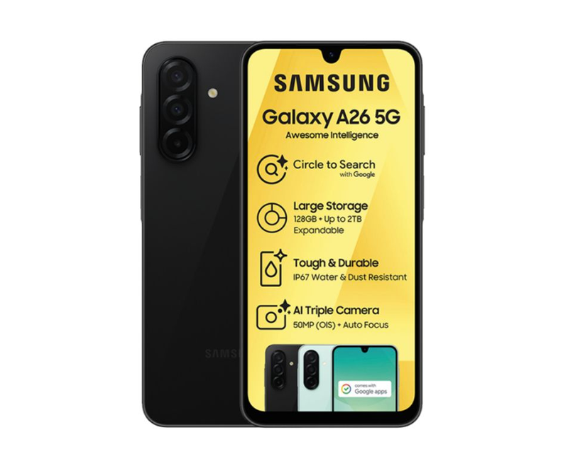Galaxy A26 5G 6.7" 8GB RAM 256GB ROM 50MP 5000mAh – Black
