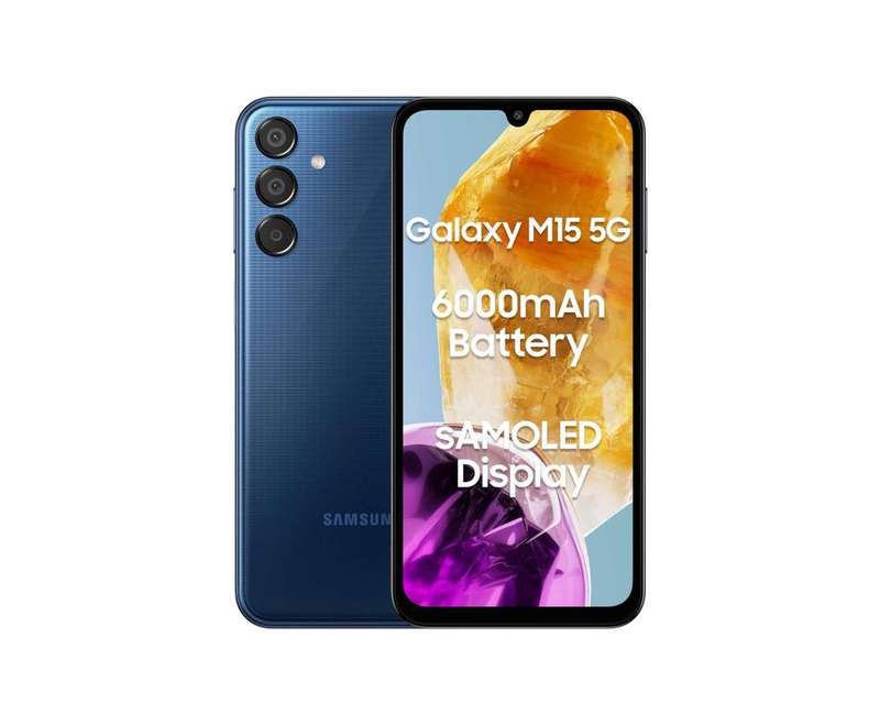 Galaxy M15 - 6.5" 6GB RAM 128GB ROM 50MP 6000mAh - Blue