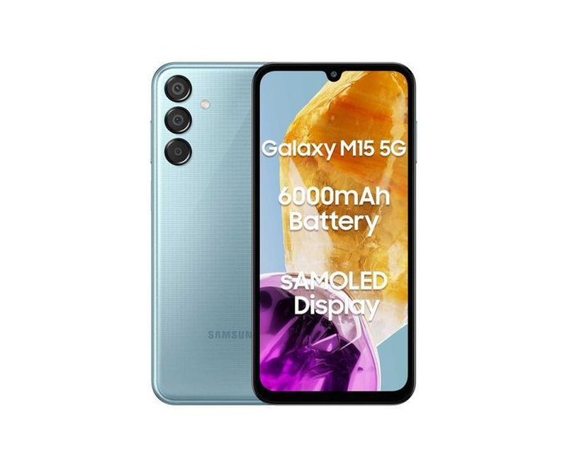 Galaxy M15 - 6.5" 6GB RAM 128GB ROM 50MP 6000mAh - Celestial Blue
