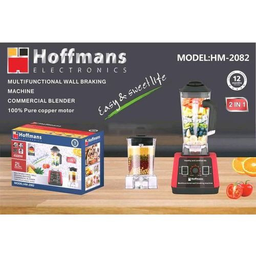 Hoffmans Multifunctional Wall Breaking Machine Blender HM-2082 - Black